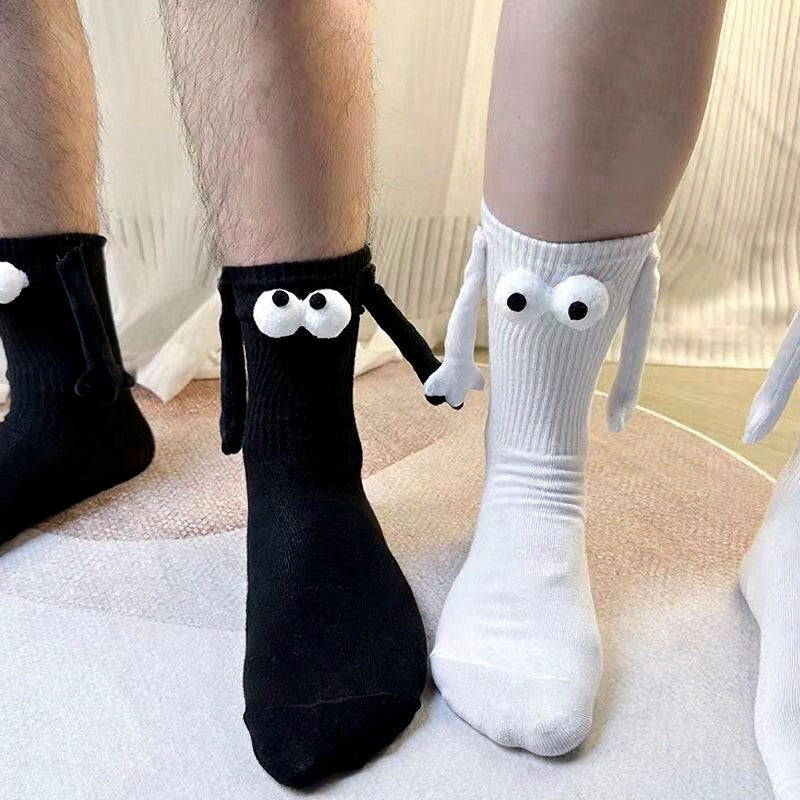 Chaussettes magnétiques ludiques en forme d'œil 3D (2 paires) - image 4