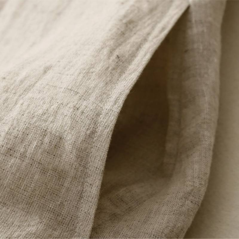Robe maxi décontractée en coton et lin - image 3