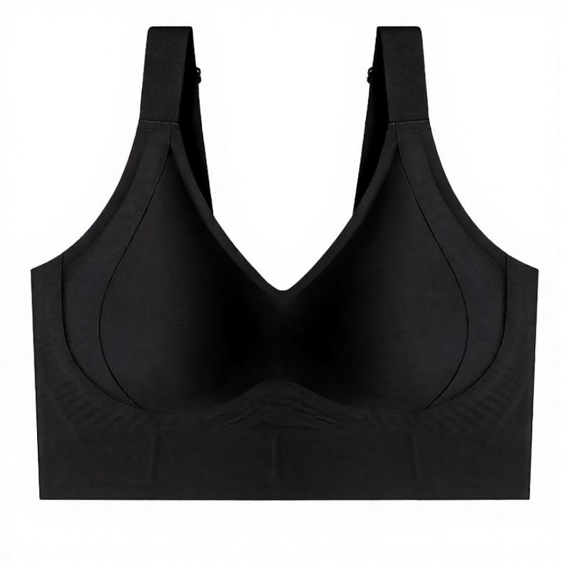 Soutien-gorge gainant sans armatures à 7 rangées de crochets réglables - Noir - 6XL - image 17