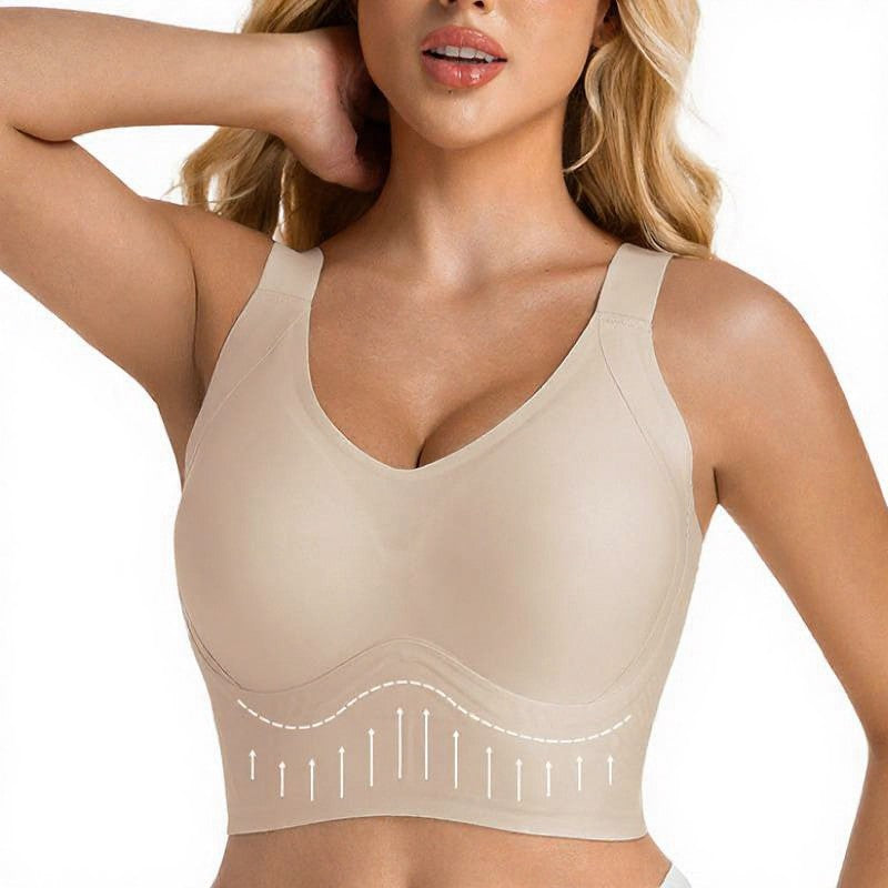 Soutien-gorge gainant sans armatures à 7 rangées de crochets réglables - image 4