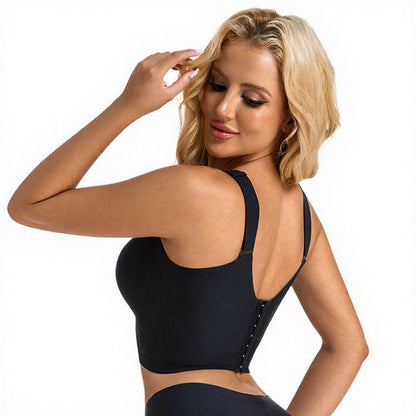 Soutien-gorge gainant sans armatures à 7 rangées de crochets réglables - image 10