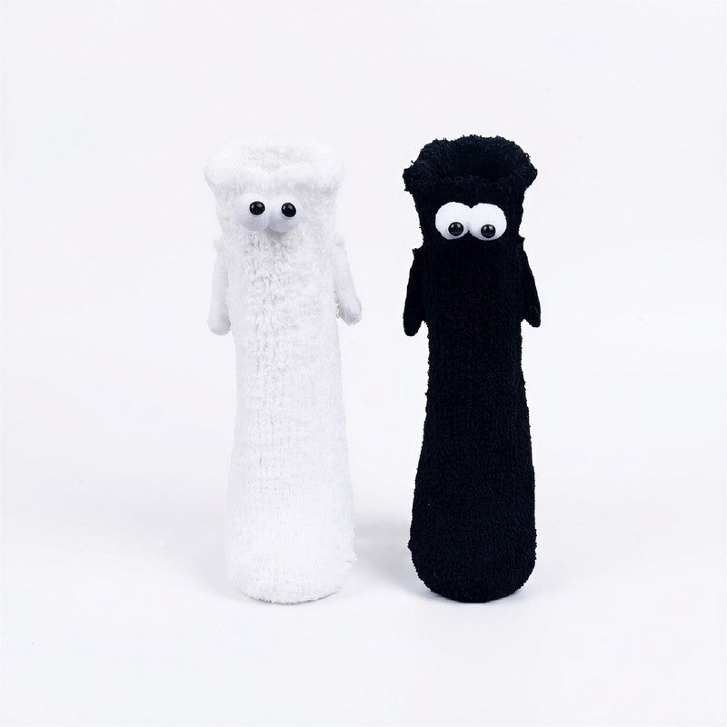 Chaussettes magnétiques ludiques en forme d'œil 3D (2 paires) - image 3