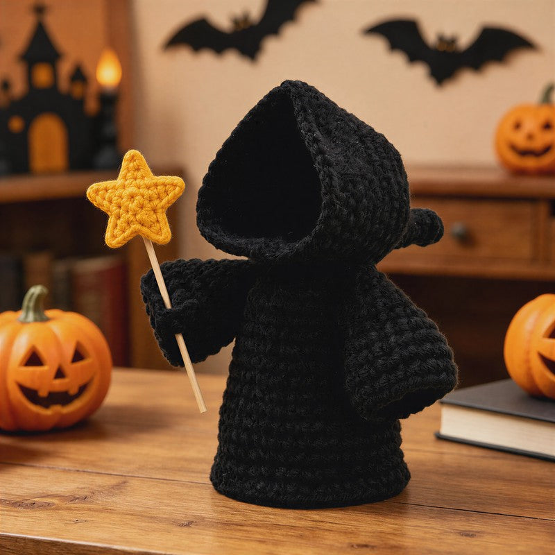Poupée au crochet Faucheuse d'Halloween - UN - One Size - image 0