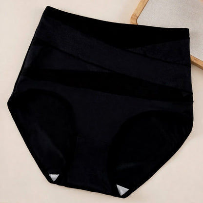 Culotte gainante taille haute en résille - Noir - 2XL - image 11