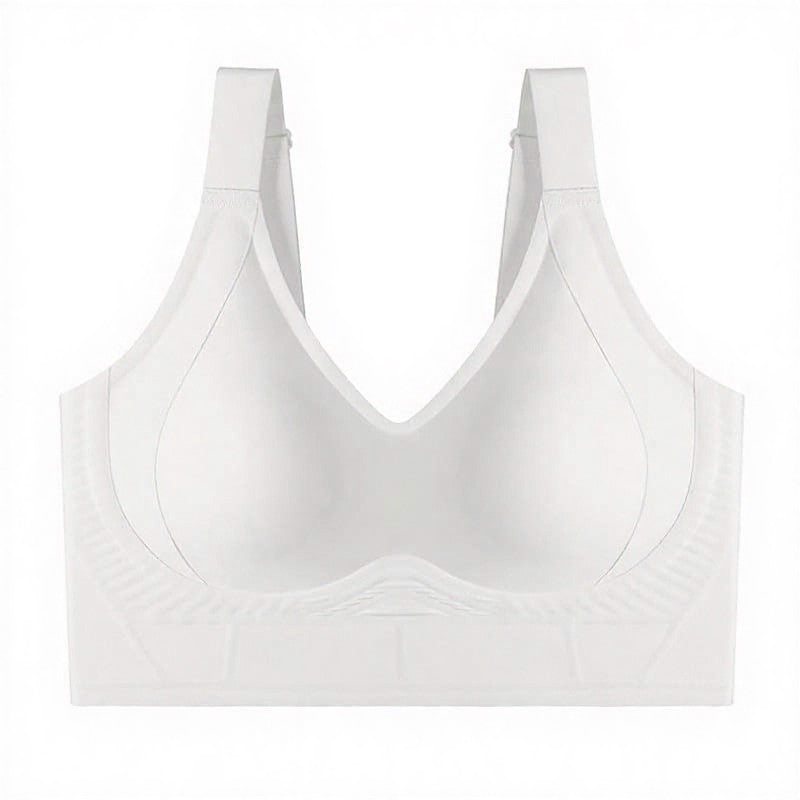 Soutien-gorge gainant sans armatures à 7 rangées de crochets réglables - Blanc - 6XL - image 16