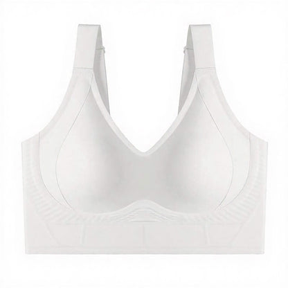 Soutien-gorge gainant sans armatures à 7 rangées de crochets réglables - Blanc - 6XL - image 16