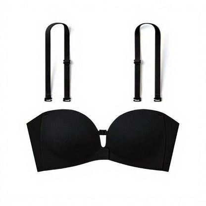 Soutien-gorge invisible convertible sans armatures - Noir - XL - image 4