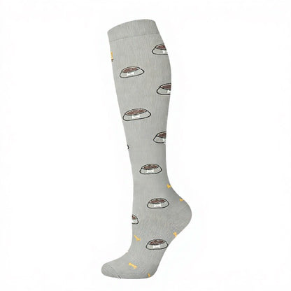 Chaussettes de compression ludiques pour chats et chiens (5 paires) - Gris - S/M - image 7