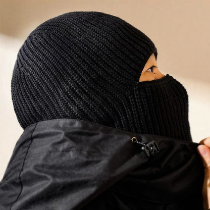 Bonnet d'hiver thermique côtelé - image 1