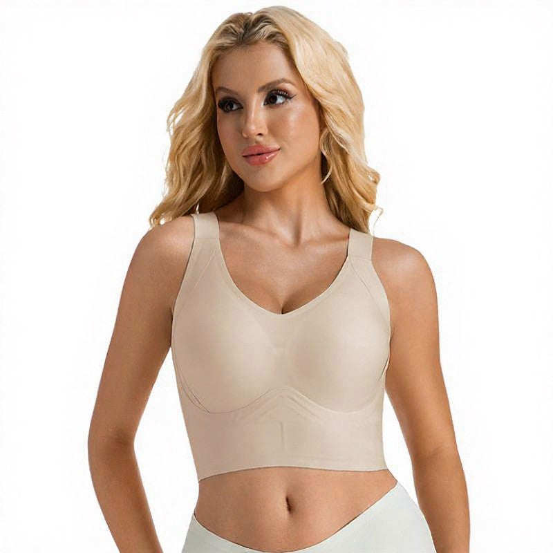 Soutien-gorge gainant sans armatures à 7 rangées de crochets réglables - image 6