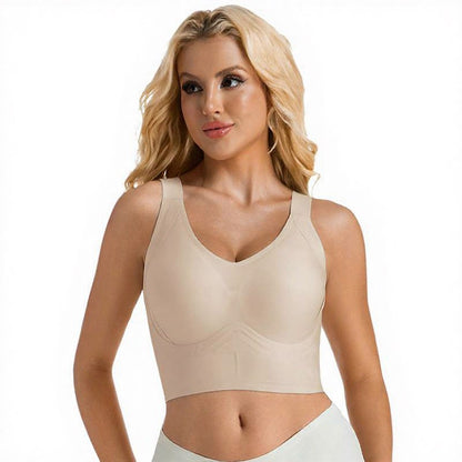 Soutien-gorge gainant sans armatures à 7 rangées de crochets réglables - image 6