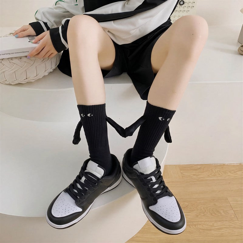 Chaussettes magnétiques Smile (2 paires) - Noir - EU36-42(US3-8.5) - image 1