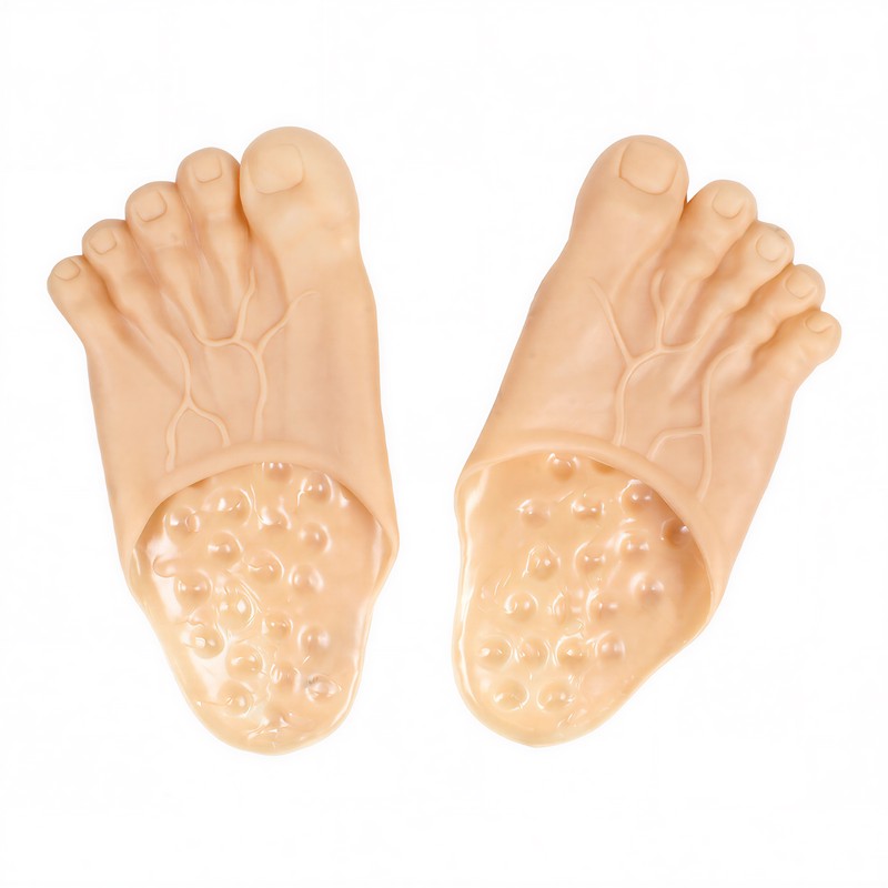 Pantoufles Yéti Bigfoot d'Halloween - image 3