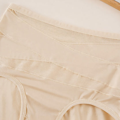 Culotte gainante taille haute en résille - image 7