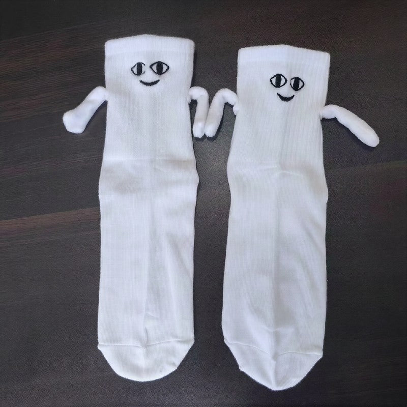 Chaussettes magnétiques Smile (2 paires) - Blanc - EU36-42(US3-8.5) - image 3