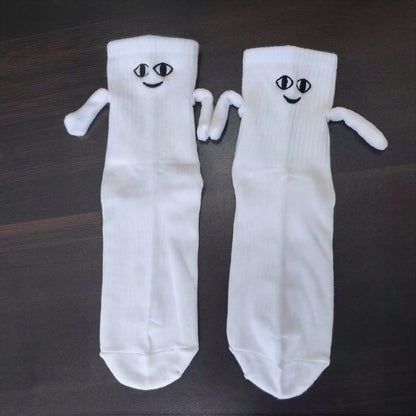 Chaussettes magnétiques Smile (2 paires) - Blanc - EU36-42(US3-8.5) - image 3