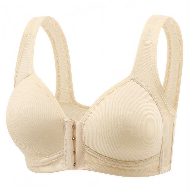 Soutien-gorge sans armatures à fermeture avant pour un maintien quotidien - Nu - 2XL - image 12