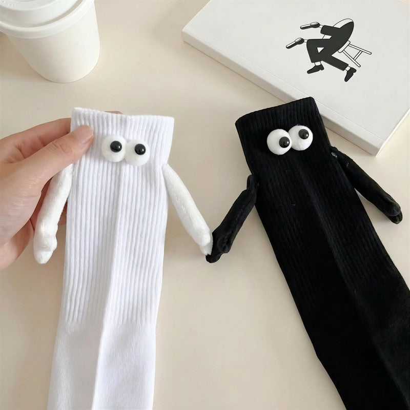 Chaussettes magnétiques ludiques en forme d'œil 3D (2 paires) - image 2