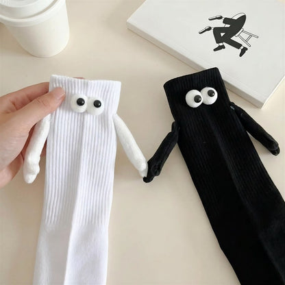 Chaussettes magnétiques ludiques en forme d'œil 3D (2 paires) - image 2