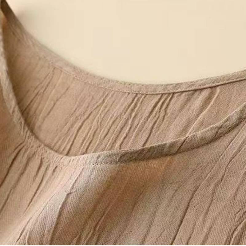 Robe midi à cordon en ramie lyocell - image 10