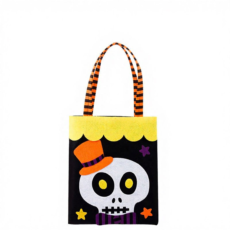 Sac à bonbons d'Halloween - Crâne - One Size - image 3