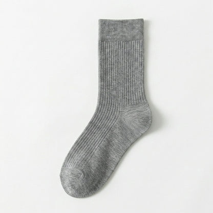 Chaussettes classiques en mélange de coton (5 paires) - Gris - EU39-44(US6-10) - image 6