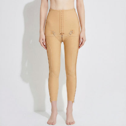 Pantalon gainant taille haute à double fermeture éclair ajustable - image 7