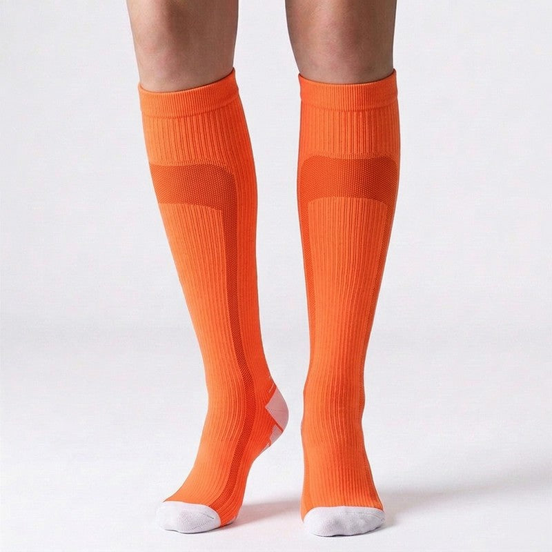 Chaussettes de compression à motif flèche uni (5 paires) - Orange - S/M - image 2
