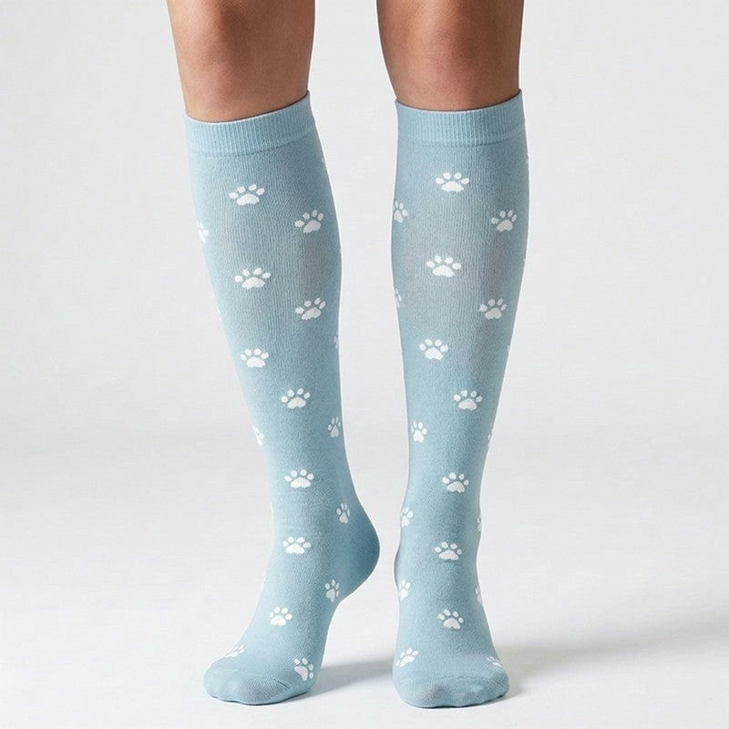 Chaussettes de compression ludiques pour chats et chiens (5 paires) - image 5