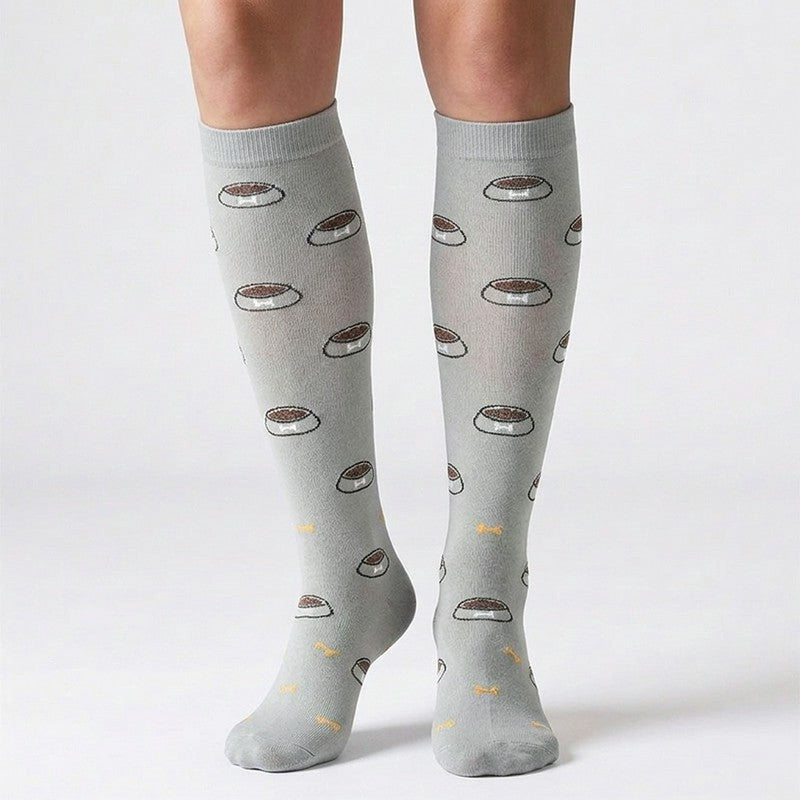 Chaussettes de compression ludiques pour chats et chiens (5 paires) - image 3