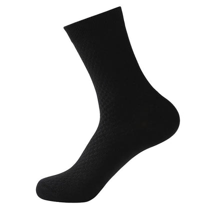 Chaussettes courtes en fibre de bambou grande taille (5 paires)
