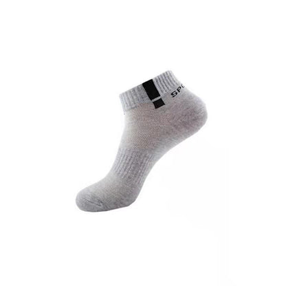 Chaussettes respirantes en maille (5 paires) - Gris clair - EU44-50 (US10-15) - image 9