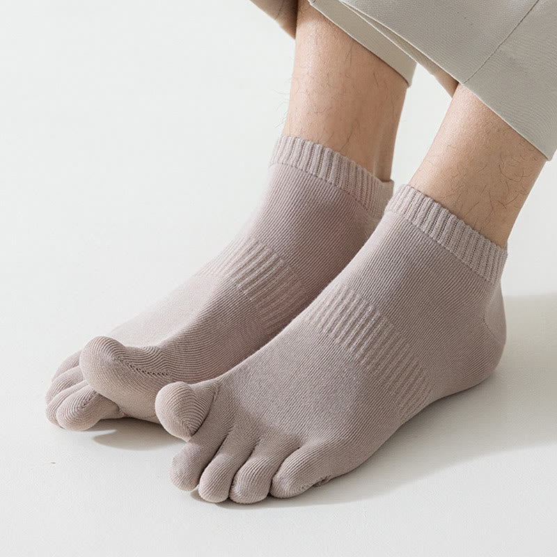 Chaussettes d'alignement des cinq orteils grande taille (5 paires)