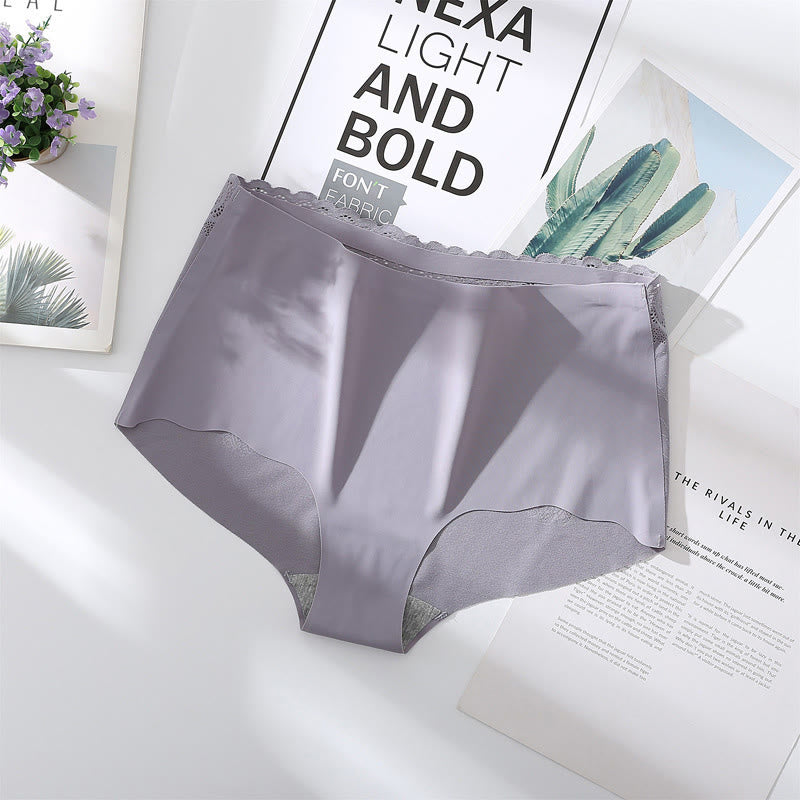 Culotte sans couture (paquet de 3) - Gris - 3XL - image 5