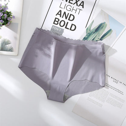 Culotte sans couture (paquet de 3) - Gris - 3XL - image 5