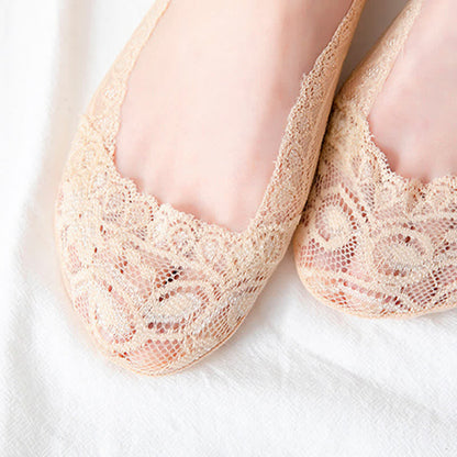 Chaussettes invisibles en dentelle Plusock (6 paires) - image 10