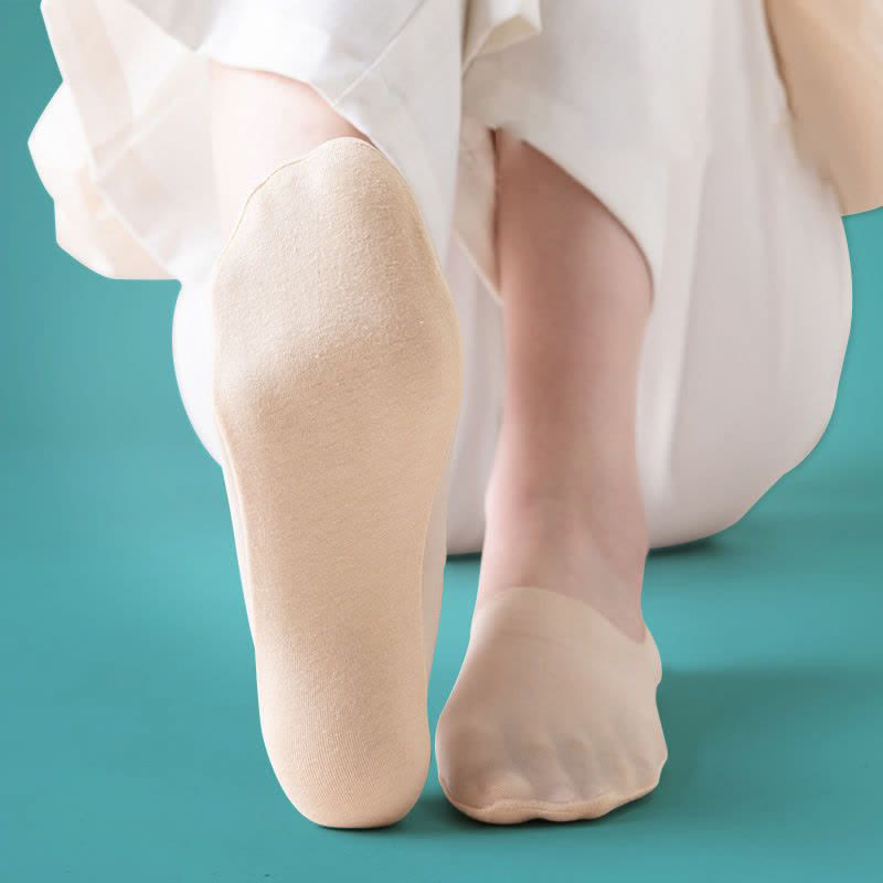 Chaussettes invisibles ultra-minces Plusock (5 paires) - image 8