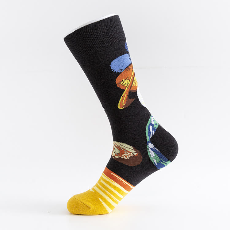 Chaussettes Alien Extraterrestre Crew (5 paires) - image 4