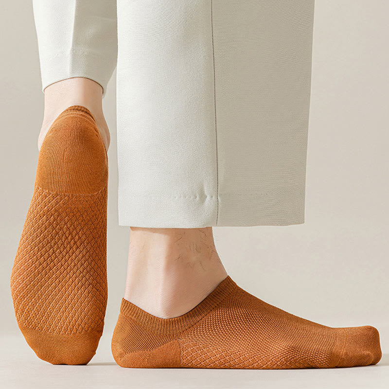 Chaussettes invisibles de massage en maille Plusock (5 paires) - image 5