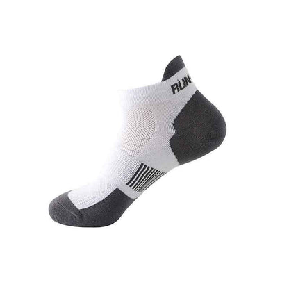 Chaussettes de compression pour la course à pied (5 paires) - Blanc - EU36-42 (US4-8) - image 14