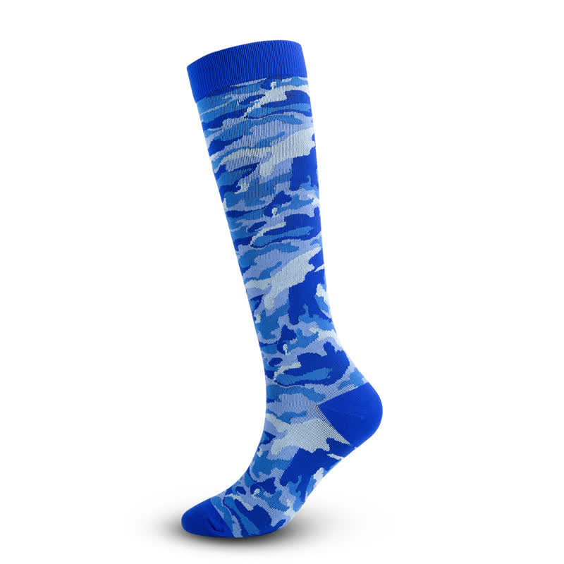 Chaussettes de compression camouflage (3 paires) - image 1