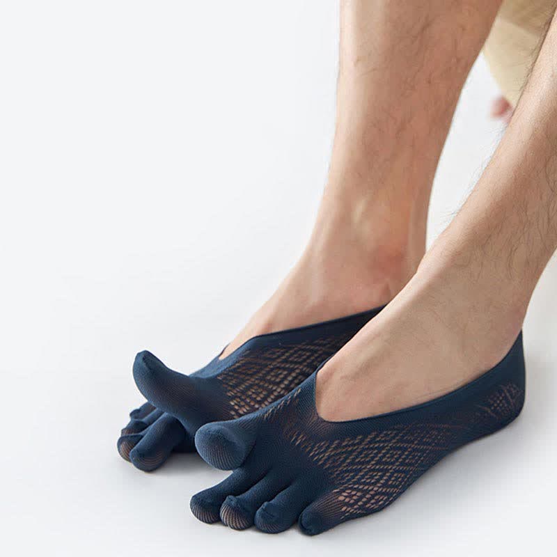 Chaussettes d'alignement des cinq orteils Plusock (6 paires) - image 1