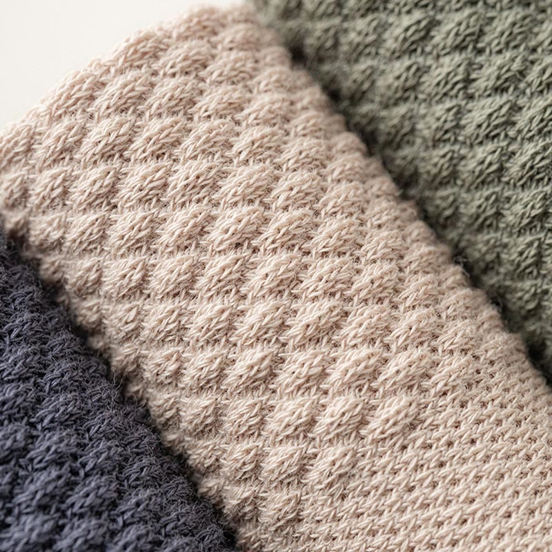 Chaussettes courtes en maille de coton Plusock (5 paires) - image 13