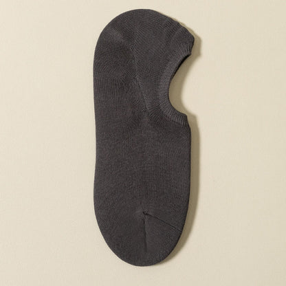 Chaussettes invisibles antidérapantes (5 paires) - Gris foncé - EU39-46 (US5-12) - image 19