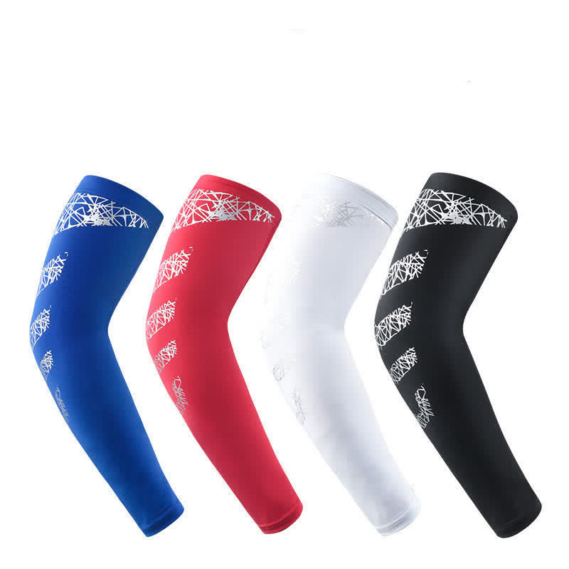 Manchons de compression sportifs imprimés artistiquement - image 0