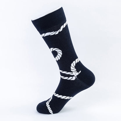 Chaussettes à motifs abstraits grande taille (5 paires)