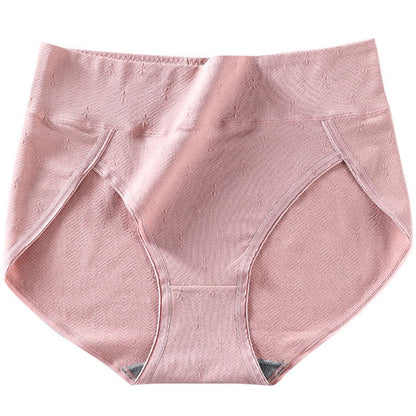 Culotte antibactérienne taille haute (6 paires) - Rose - 4XL - image 8