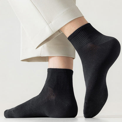 Chaussettes mi-mollet en maille sans couture grande taille (5 paires)