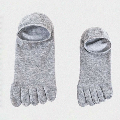 Chaussettes antibactériennes d'alignement à cinq orteils grande taille (5 paires)