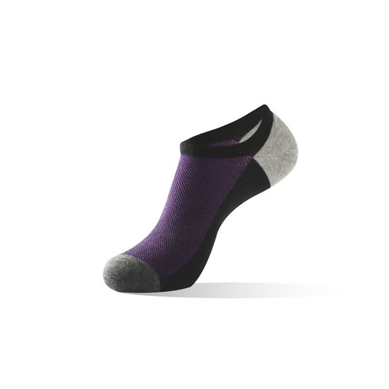 Chaussettes basses respirantes (6 paires) - Violet - EU43-48 (US9-13) - image 7